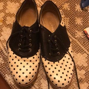 Bass Rachel Antonoff Matilda black/cream size 8.5